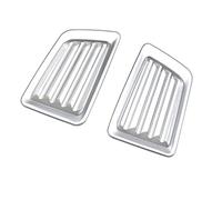 QASULER 2pc Air Conditioning Dashboard Vent Cover Trim, for Ford, Ranger Everest Endeavour Accessories 2015 2016 2017 2018 2019 2020 Car Air Vent Decoration