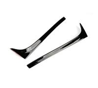 QASULER 2PCS ABS Bright Black Car Rear Window Spoiler Side Wing, for VW, for Golf, 7 MK7 2014-2018 Rear Spoiler Rear Window Spoiler
