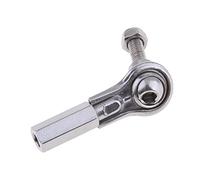 QASULER 2pcs Boat Marine Hardware Steering Wheel Control Cable Ball Joint 304 Stainless Steel High Polished Boat Rudder