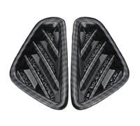 QASULER 2Pcs Car Air Vent Trim Strip Air Conditioner Outlet Grille Decoration Cover Trim, for, for Hyundai, Kona 2017-2020 Car Air Vent Decoration(Carbon Fiber Style)