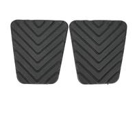 QASULER 2Pcs Car Brake Clutch Pedal Rubber Pad Cover 32825-36000, for Kia, Rio, for Sorento, Car-styling Accessories Car Brake Pedal Cover
