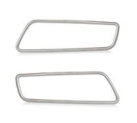 QASULER 2pcs Chrome Air Condition Vent Outlet Trim, for, Q5 2009 2010 2011 2012 2013 2014 2015 Car Air Vent Decoration