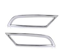 QASULER 2pcs Chrome Dashboard Air Vent Outlet Cover Trim Garnish, for Ford, KUGA ESCAPE 2013 2014 2015 Car Air Vent Decoration