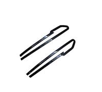 QASULER 2pcs Chrome Side Mirror Strip Cover Trim, for NISSAN, for Qashqai, J11 2014 2015 2016 2017 2018 2019 Abs ABS Car Air Vent Decoration(Black)