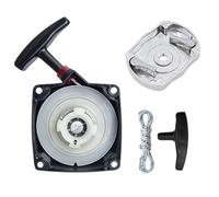 QASULER 2PCS Easy Pull Recoil Starter Kit Fit 40-5 CG430 44F-5 Factory Production Spot Lawn Mower Engine Repair Part Pull Starter For Garden Tools(3PCS)