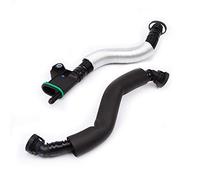 QASULER 2PCS Oil Water Separator Breathing Hose Exhaust Pipe, for VW, for Tiguan, for, 06J 103 221 B 06H103226A 06H 103 495 AH 06J 103 221 B Engine Vent Valve