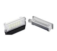 QASULER 2PCS White Car LED Door Light Welcome Courtesy Lamp, for BMW, E81 F20 E90 E91 E92 E93 E60 E61 F07 F10 F11 F18 E63, for MINI, R50 R60 Footwell LED Lights