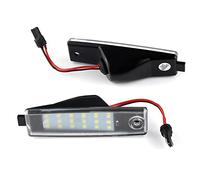 QASULER 2X 12v, for Lexus RX300, for Toyota Harrier Hiace Highlander ASU40, for Land Cruiser 200 Scion XB NCP31 Car LIGHT License Plate Lights White LED Number Plate Light