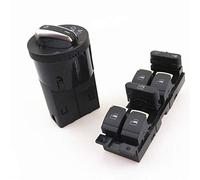 QASULER 3BD 959 857 Car Headlamp Switch + Window Master Button For, for VW, for Bora, for Golf MK4, for Jetta, for MK4, for Passat B5 B5.5 3BD941531A Car Window Switch