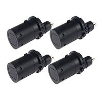 QASULER 4 PCS 66218352137 8352137 PDC Parking Sensor, for BMW, E36 320 323 325 M3 E38 725 728 E39 523 525 Einparkhilfesensor