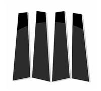 QASULER 4 Pcs Car Window Pillar Posts Trim Cover Door Decorative Panel Sticker, for Porsche, for PANAMERA, 2009-2016 Accessories Exterior Parts Car Window Trim Cover