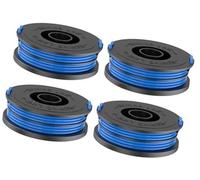 QASULER 4 PCS RSJA-01 Spool Line Replacement, for Spear Jackson GT450, GT600, N1F-GT-280/450-D, S6030ET Strimmer Grass Trimmer Spool Line