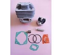 QASULER 40F-5 CYLINDER KIT, For 40MM 1E40F-5 40-5 2 STROKE BRUSHCUTTER TRIMMER AUGER ZYLINDER PISTON RING BEARING GASKET ROLLER ASSEMBLY Piston Ring Gasket Kit