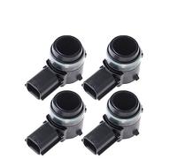 QASULER 4PCS 3 Color PDC Parking Sensor, for Ford, for Fiesta, MK8, for Focus, for Ecosport, Transit 2018-2021 HU5T15K859AAW Parking Sensor(Black)