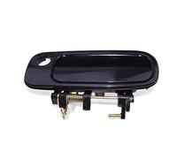QASULER 4pcs Black Outer Door Handle, for Toyota, Camry 1992-1996 69220-33020 6921033010 6924033010 6923033010 Car Door Handle Lock Kit(Front Left)