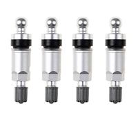 QASULER 4PCS/Lot TPMS Tire Valve General Iron Steel Mate Tubeless Pressure Monitoring System Sensor Repair Kit Tyre Pressure Sensor