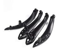 QASULER 4pcs/Set Car Innerior Door Panel Handle Pull Trim Cover Front Left, for, 3 Series F30 F80 F35 2012 2013 2014 2015 2016 2017 Exterior Door Handle Trim(Black Black)