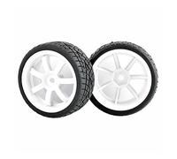 QASULER 4PCS Speed Tires Insert Sponge Wheel, for HSP, 1/10 1:10 Touring Car RC 9005-8001 Rc Racing Wheel Set(9005W-8001)