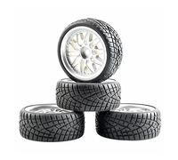 QASULER 4pcs Speed Tires Insert Sponge Wheel, for HSP, 1/10 1:10 Touring Car RC Rim05-8001 Rc Car Tyres(Rim05S-8001)