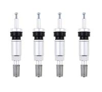 QASULER 4PCS TPMS Tire Valves Alloy Tubeless Valve, for Buick, Regal Lacrosse Pressure Monitoring System Sensor Stem Tyre Pressure Sensor