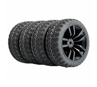 QASULER 4pcs Wheel Tires Insert Sponge, for HSP, 1/10 1:10 On-Road Car RC Rim02-8006 Rc Car Tyres(Rim02H-8006)