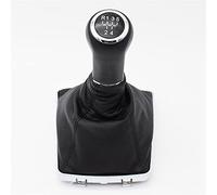 QASULER 5/6 Speed Car Gear Shift Knob Lever Stick Gaitor Boot Cover, for Opel, for Vauxhall Astra III H 2005-2009 Manual Gear Stick Knob(5 speed)