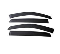 QASULER 5D Window Visor Rain Sun Deflectors Guard Vent Shade, for Ford, for Ranger T6 T7 T8 Wildtrak 2012-2019 Car Side Window Visor(5D gloss)