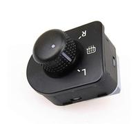 QASULER 5x Rear View Mirror Control Switch Knob Heating, for VW, for Beetle, for Passat, for B5.5, for Bora, for 4, for Jetta, for MK4 Golf MK4 R32 1J1959565F Car Window Switch