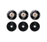 QASULER 6 Pack Base Gear and Blade Gear Replacement Part, for Magic Bullet, 250W Blenders MB1001 Blender Lid Blade