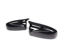 QASULER A Pair Real Carbon Fiber ABS Mirror Cover Car Side Rearview