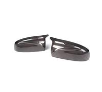 QASULER A Pair Real Carbon Fiber ABS Mirror Cover Car Side Rearview
