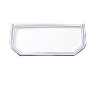 QASULER ABS Car Interior Armrest Box Cup Holder Decoration Ring Cover Trim Stickers, for Ford, for F-150, 2016 Up Accessories Styling Car Air Vent Trim(Chrome)