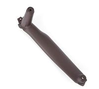 QASULER ABS Car Right Left Inner Door Panel Handle Pull Trim Cover Auto Interior Accessories, for BMW, for E70 X5 E71 E72 X6 SAV 2007-2013 Carbon Fibre Door Handle Cover(Brown Left)