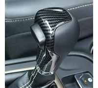 QASULER ABS Carbon Fiber Style Inner Car Gear Lever Shift Knob Cover Trim, for Jeep, Cherokee 2014 2015 2016 2017 2018 Car Air Vent Trim