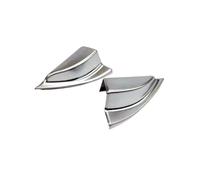 QASULER ABS Chrome Interior Front Window Side Triangle Corner Cover Trim A Pillars Trigangle, for Mazda, CX-5 CX5 2015 2016 Car Air Vent Trim