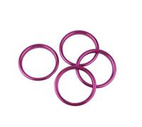 QASULER Air Condition Air Vent Outlet Ring Cover Trim Decoration Sticker, for AUDI A3 S3 2013-2017 For Q2 2017 Accessories Car-Styling 4Pcs AC Vent Outlet Cover(PURPLE)