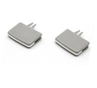 QASULER Air Conditioning Outlet, for Mercedes, for Benz, W204 C X204 GLK W212 W207 E Class 2007-2011 Rear A/C Vent Grille Tab Clip Slider Repair Kit Car Air Vent Clip