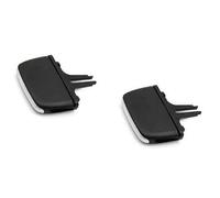 QASULER Air Conditioning Outlet, for VOLVO, XC90 V90 S90 2015-2024 Car Conditioner Vent Clip Repair A/C Grille Tab Air Vent Clip(BLACK 2 pcs)