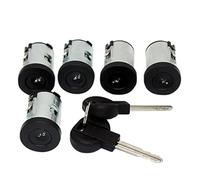 QASULER AL066 9170.AY DOOR LOCK BARREL SET 5PCS, for Fiat, for SCUDO, for Citroen, XM XANTIA SYNERGIE DISPATCH JUMPY 1995-2007 Vehicle Ignition Switch Anti-Theft Ignition Lock