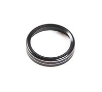 QASULER Aluminium Alloy Car Interior Trailer Switch Ring Decoration Frame Cover Trim, for Ford, for F-150, 2016 Up Styling Car Air Vent Trim(Black)