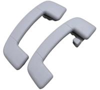 QASULER Black, for Gray Front Rear Car Roof Handrail Inner Ceiling Pull Handles, for VW, for Golf, 7 7.5 MK7 5G0857607 5G0857643(Front and Rear Black) Car Grab Handle(Black Front and Rear Grey)
