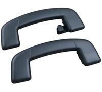 QASULER Black, for Gray Front Rear Car Roof Handrail Inner Ceiling Pull Handles, for VW, for Golf, 7 7.5 MK7 5G0857607 5G0857643(Rear Gray) Car Grab Handle(Black Front and Rear Black)