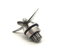 QASULER Blender Blade Stainless Steel 4-Leaf Wet Blade Assembly Spare Parts, for Vitamix, Ice Extractor Blade