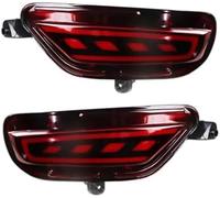 QASULER Blinker Side Mirror 2Pcs, for Mazda, for CX-5 CX5 2017 2018 2019 2020 2021 LED Rear Reflector Taillight Fog Lamp Bumper Light Brake Turn Signal Wing Rear Bumper Tail Light