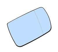 QASULER Blue Car Side Rearview Mirror Glass With Heated Function, for Land Rover, for Range, MK III 2002-2004 Rear View Lens Yard Machinery Fuel Cover(1 Pair)