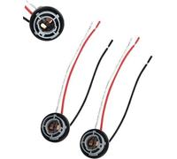 QASULER Brake Stop amp; Tail Bulb Holder Light Holder Connector 2Pcs 12-24V Car LED Light Bulb Holder Connector Plug Adapter 1157 Automobile Turn Signal Brake Lamp Adapter Wiring Cable Headlight Bulb