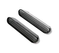 QASULER Car Accessories, for Seat, AC Heat Floor Air Conditioner Duct Vent Outlet Grille Cover, for BMW, X3 G01 X4 G02 2018-2020 Interior Mouldings Seat Air Vent(BLACK X4 G02)