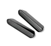QASULER Car Accessories, for Seat, AC Heat Floor Air Conditioner Duct Vent Outlet Grille Cover, for BMW, X3 G01 X4 G02 2018-2020 Interior Mouldings Seat Air Vent(BLACK X3 G01)