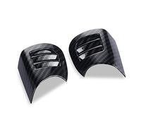 QASULER Car Air Vent Cover Outlet Shell Case Housing Carbon Fiber Sticker, for MINI, Cooper One S F55 F56 F57 Hatchback Refit Accessories AC Vent Outlet Cover