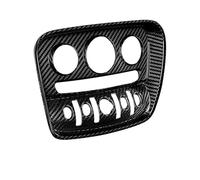 QASULER Car Carbon Fiber Interior Accessories Centre Panel Decoration Cover Sticker, for BMW, for MINI, Cooper S F54 F55 F56 F57 Car Styling Car Air Vent Decoration(F54)